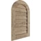 Ekena Millwork Timberthane Rough Sawn Round Top Faux Wood Non-Functional Gable Vent, Primed Tan, 16"W x 36"H GVURRT16X36DRSPR - alternate 2